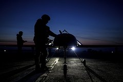 Массовая атака беспилотников на Москву 27 октября