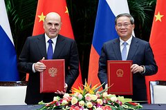 Раскрыты итоги встречи глав правительств России и Китая